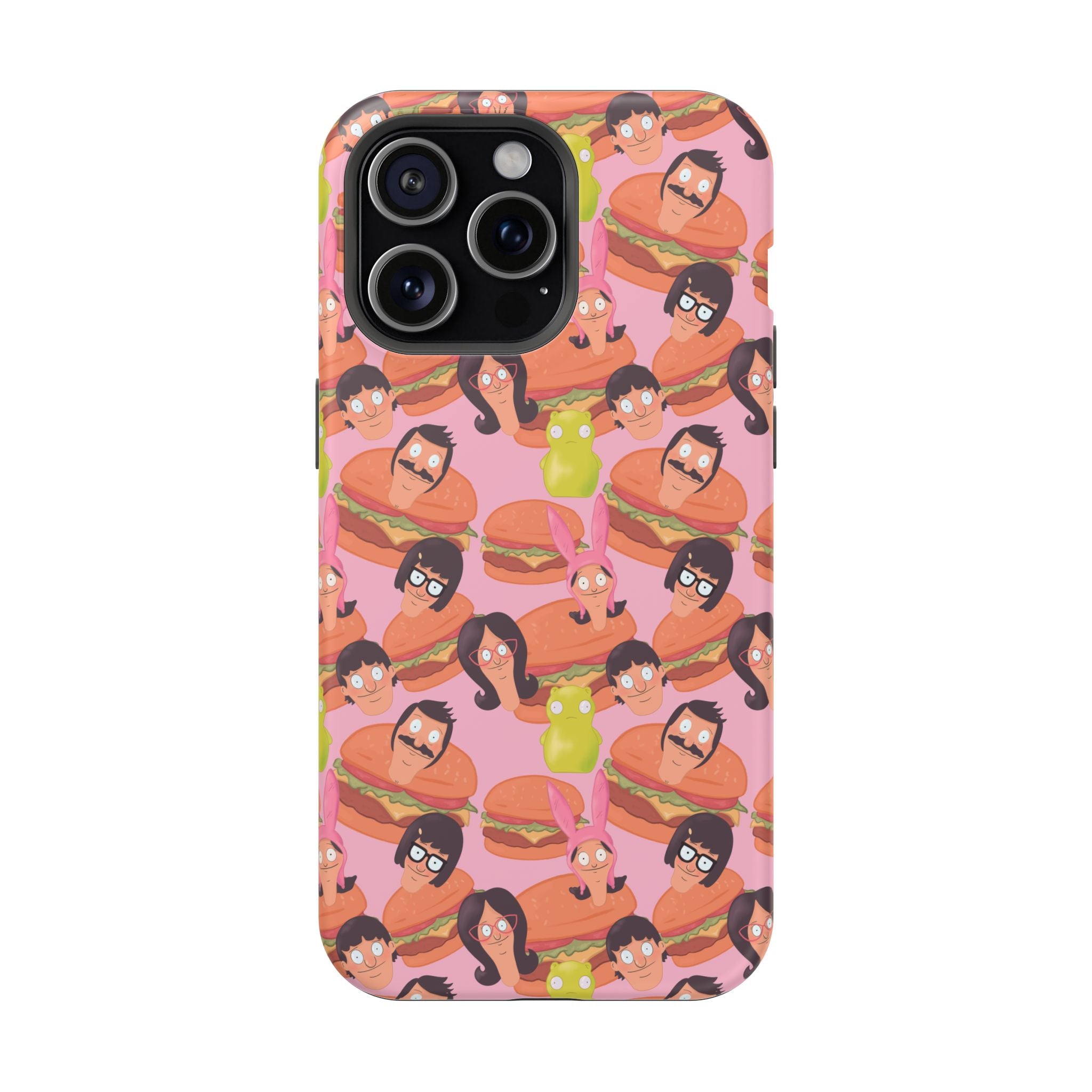Belcher's Burger Time - Pink Magnetic Impact-Resistant iPhone Case