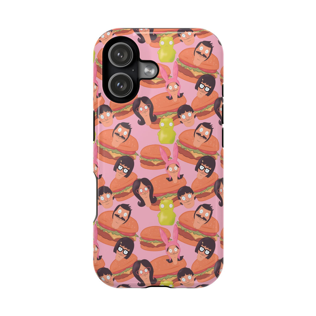 Belcher's Burger Time - Pink Magnetic Impact-Resistant iPhone Case