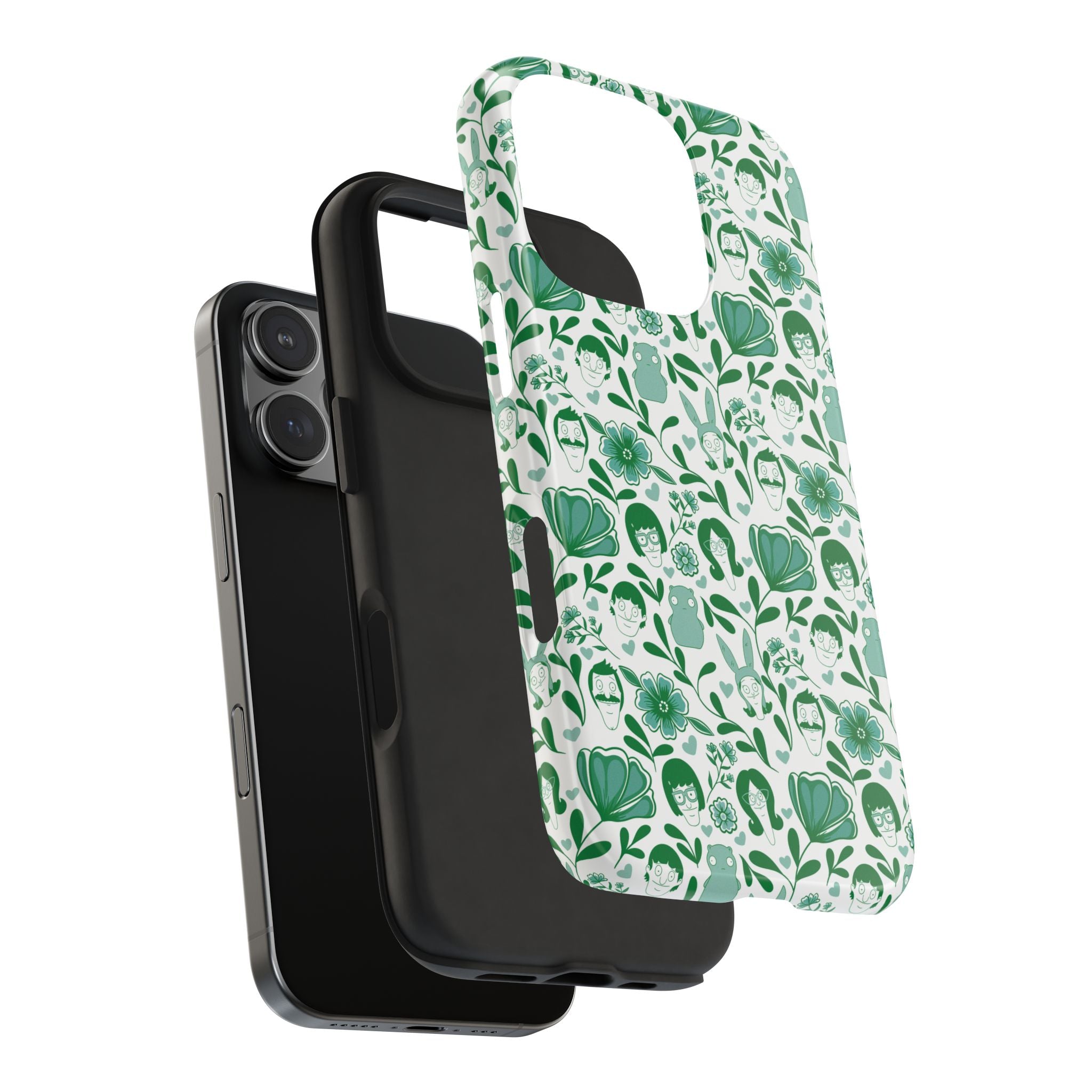 Belcher's Green Fine China Tough Phone Case (iPhone, Samsung) Not MagSafe!