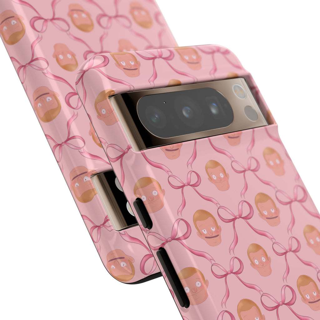 Bob's Burgers Inspired Regular Size Rudy Pink Coquette Tough Case for iPhone, Google, and Samsung