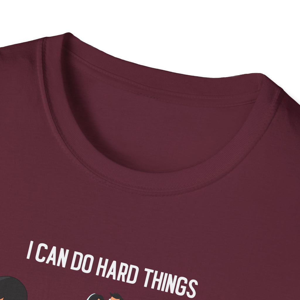 Bob's Burgers Inspired I Can Do Hard Things Unisex Softstyle T-Shirt