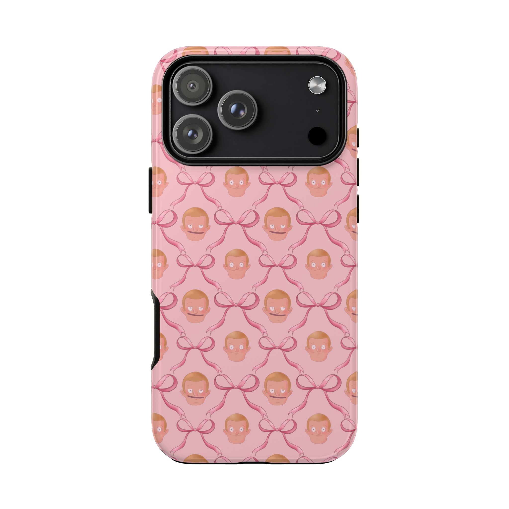 Bob's Burgers Inspired Regular Size Rudy Pink Coquette Tough Case for iPhone, Google, and Samsung