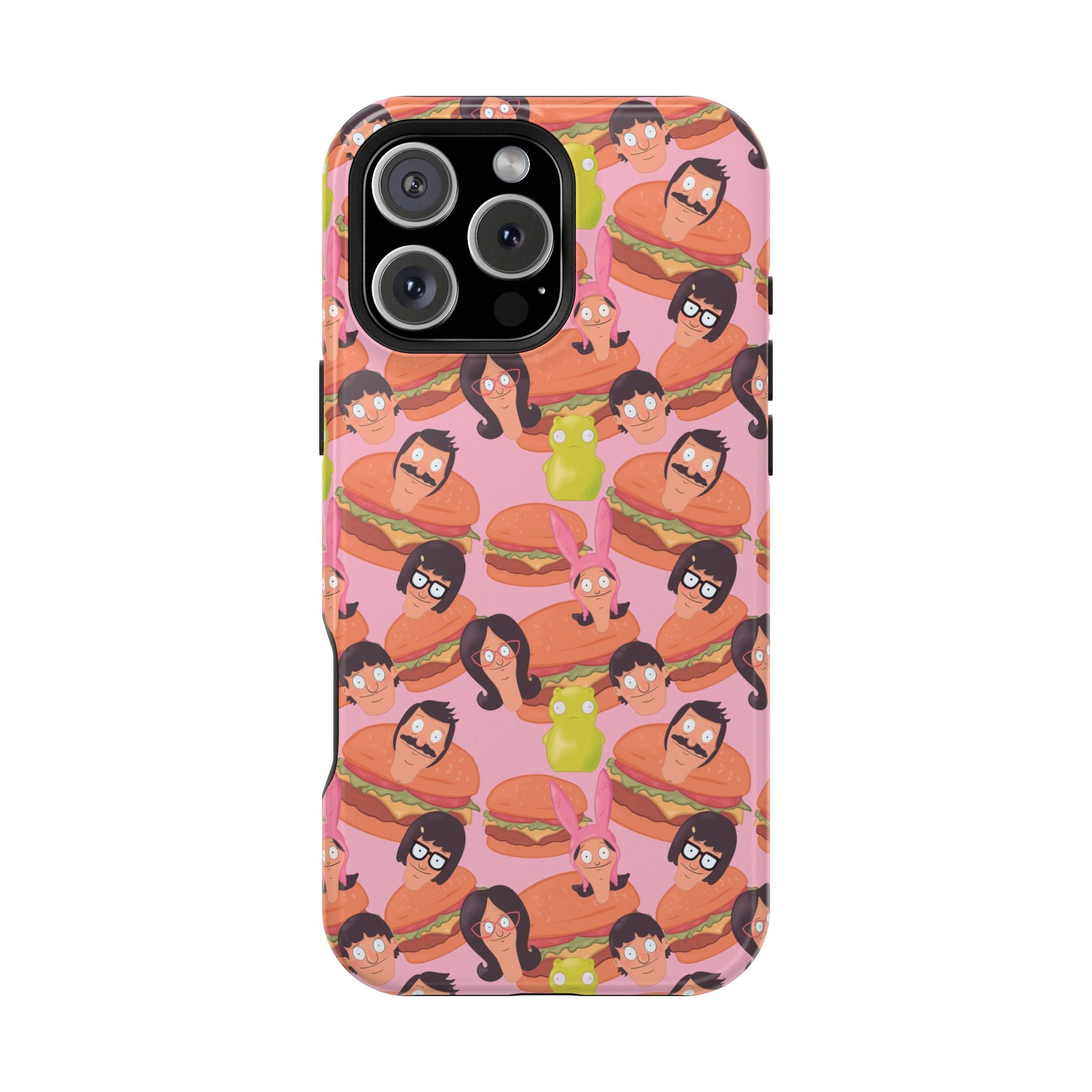 Belcher's Burger Time - Pink Magnetic Impact-Resistant iPhone Case