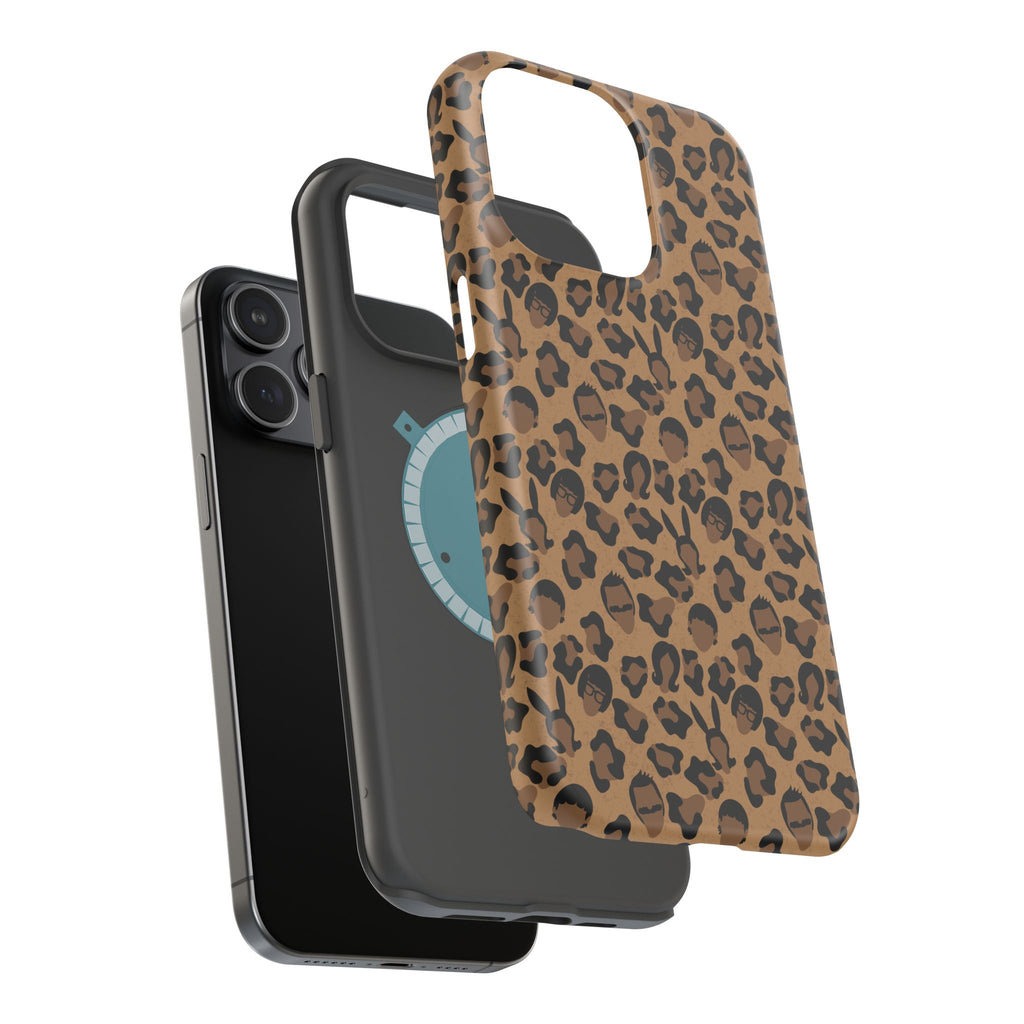 Leopard Print Belchers Phone Case – Magnetic Impact-Resistant