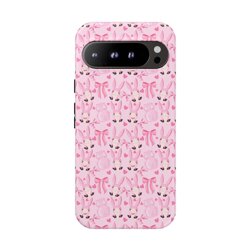 Bob's Burgers Inspired Coquette Louise Tough Case for iPhone, Google, and Samsung
