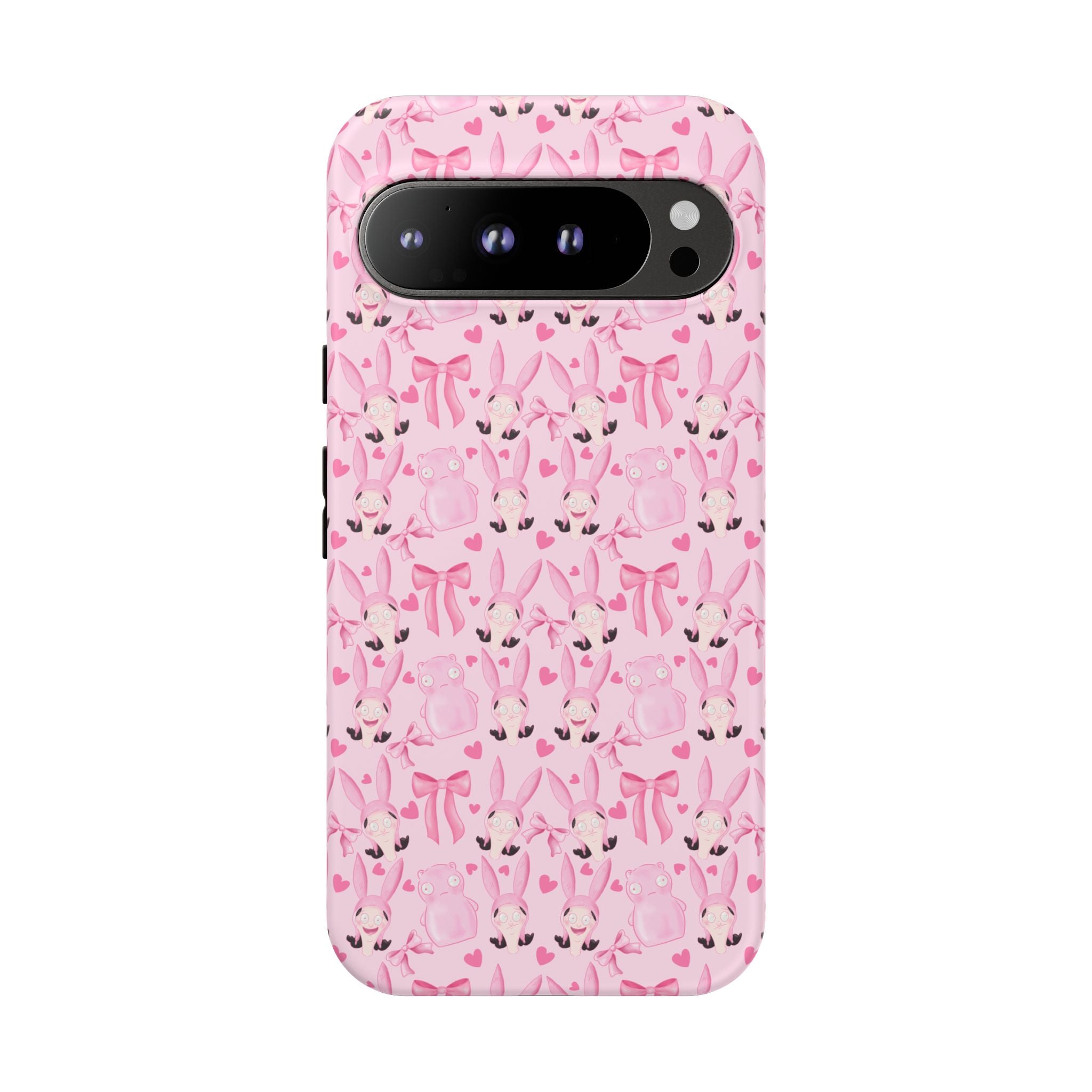 Bob's Burgers Inspired Coquette Louise Tough Case for iPhone, Google, and Samsung
