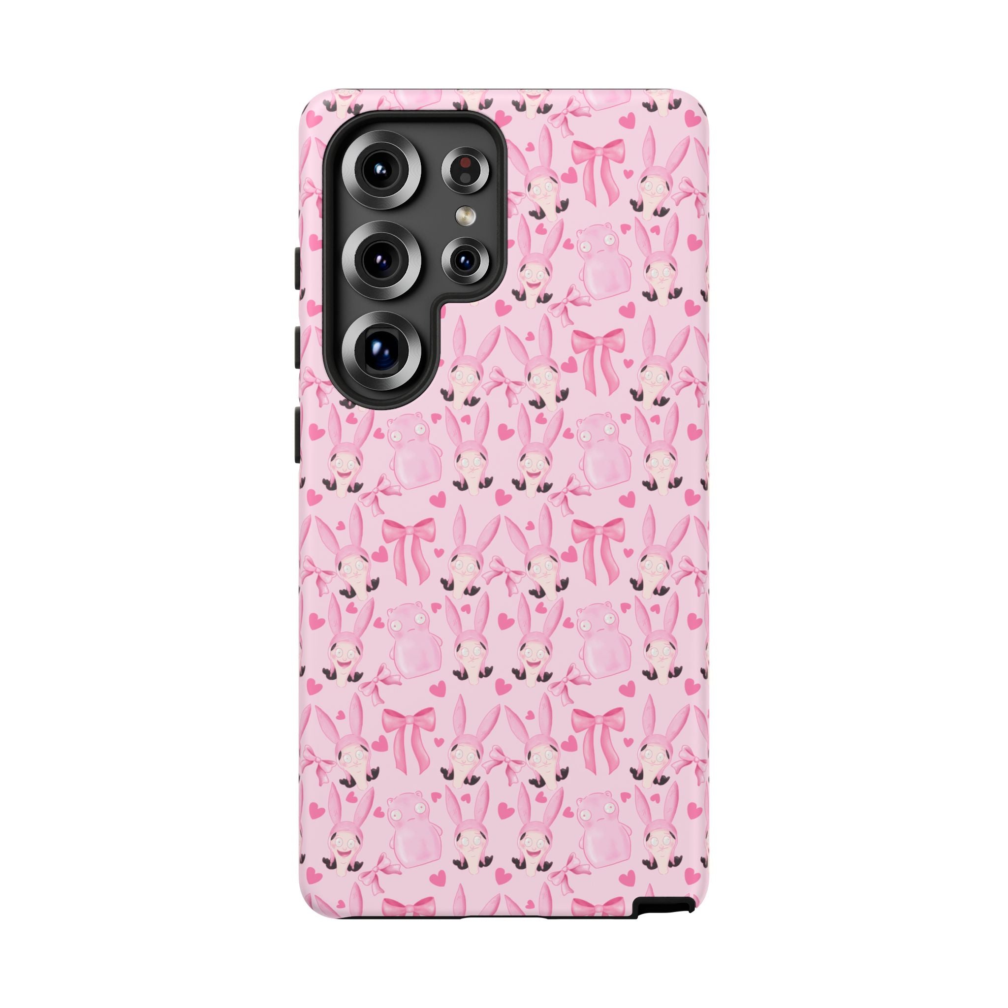 Bob's Burgers Inspired Coquette Louise Tough Case for iPhone, Google, and Samsung