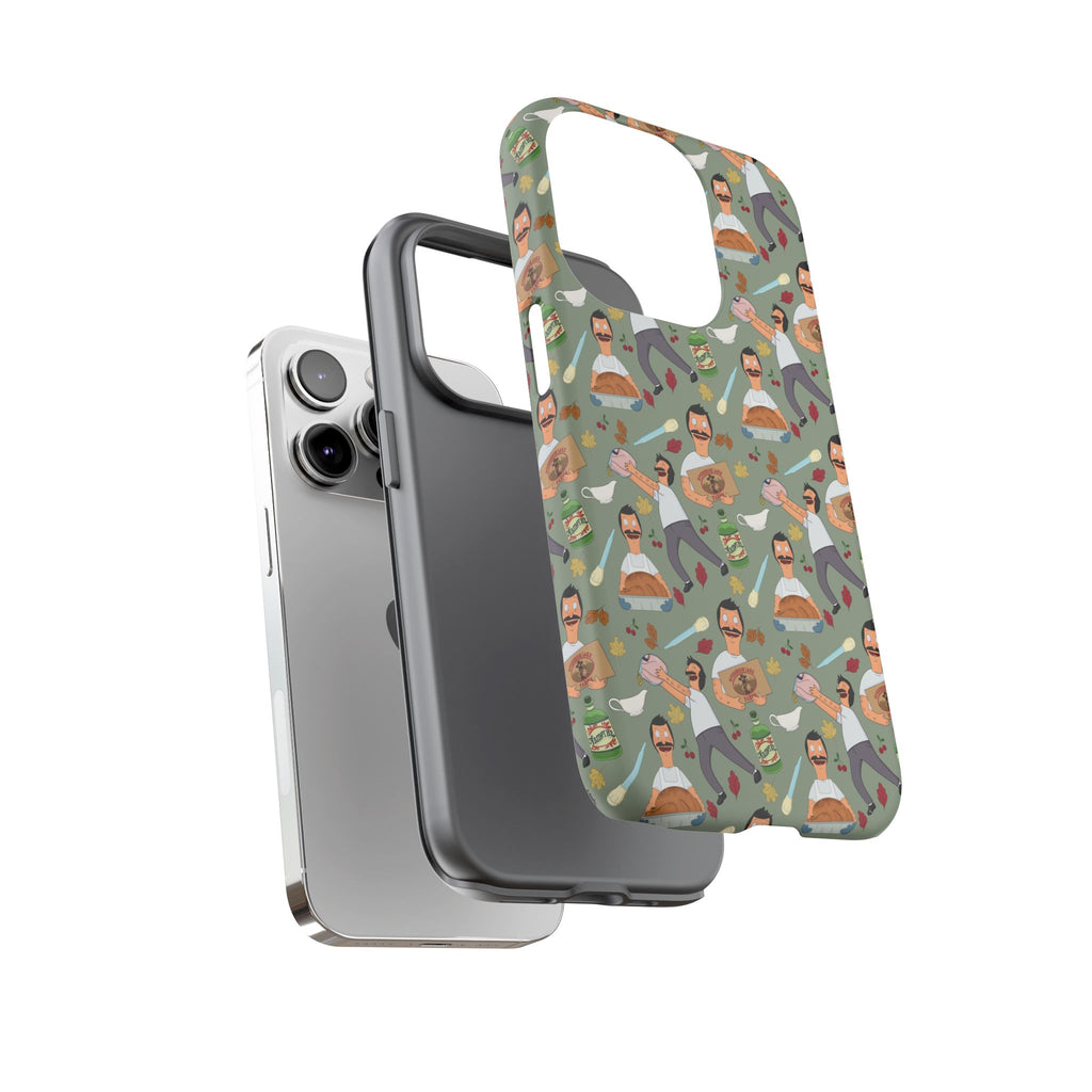Bob's Burgers Inspired Thanksgiving Bob V1 Tough Case for iPhone, Samsung, and Google Phones