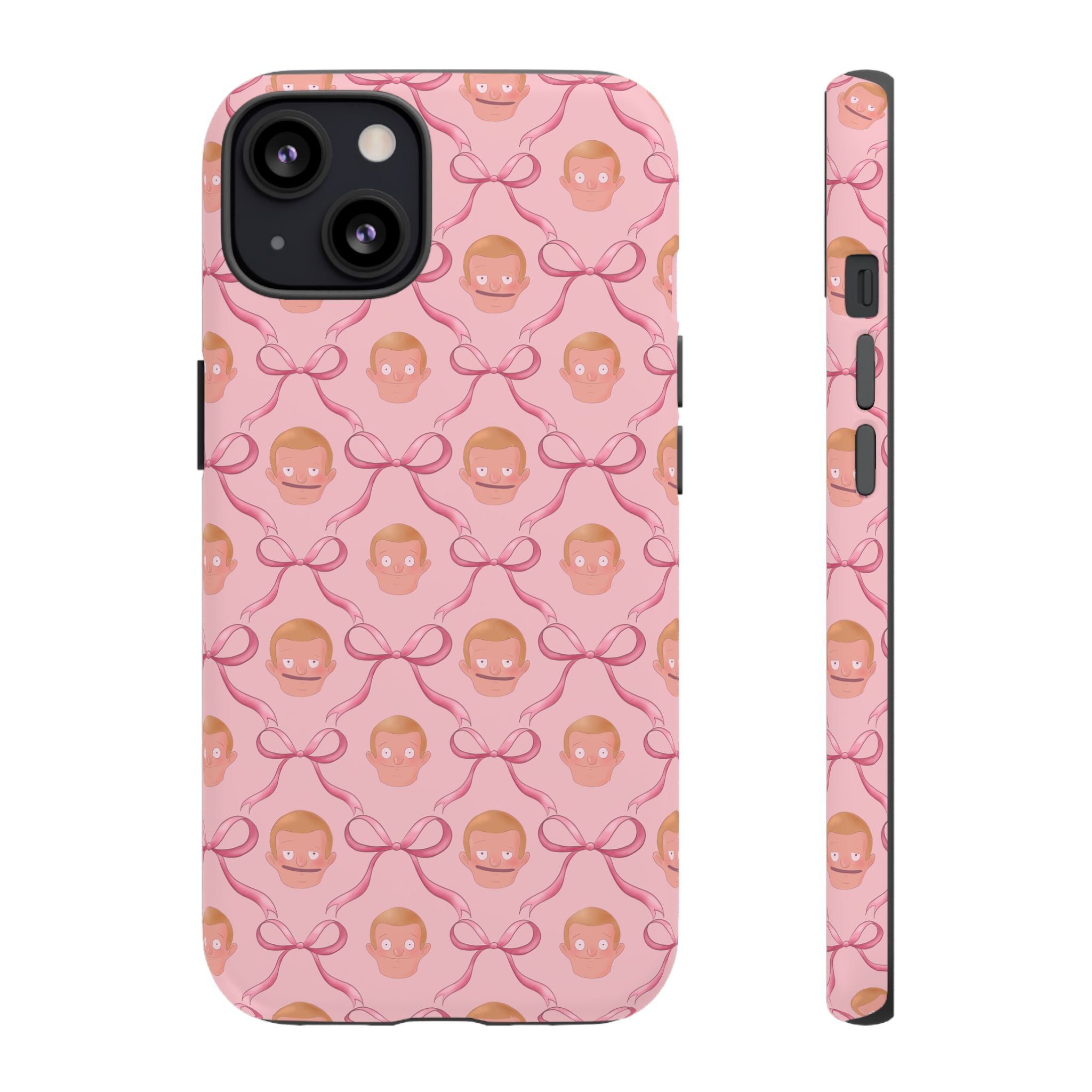 Bob's Burgers Inspired Regular Size Rudy Pink Coquette Tough Case for iPhone, Google, and Samsung