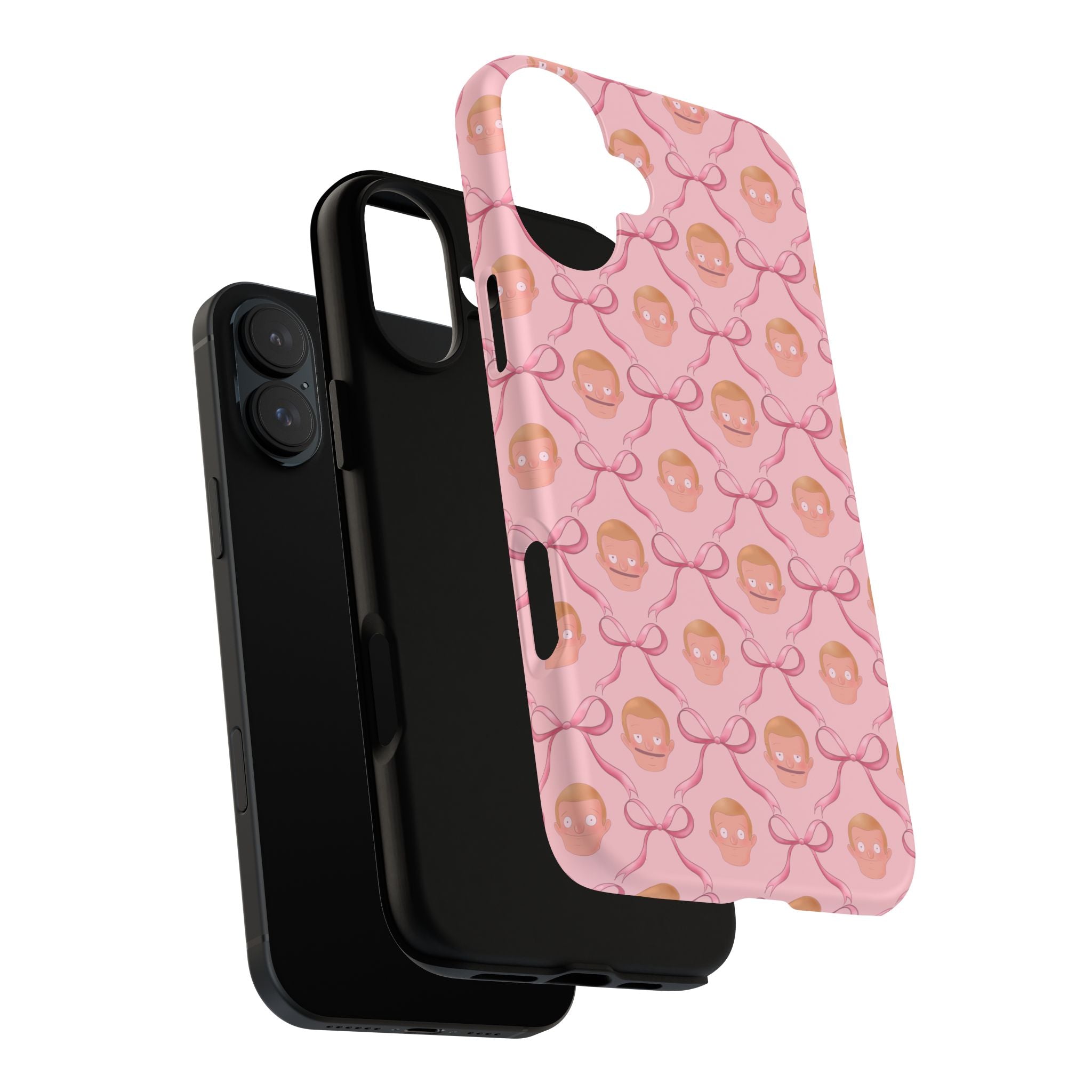 Bob's Burgers Inspired Regular Size Rudy Pink Coquette Tough Case for iPhone, Google, and Samsung