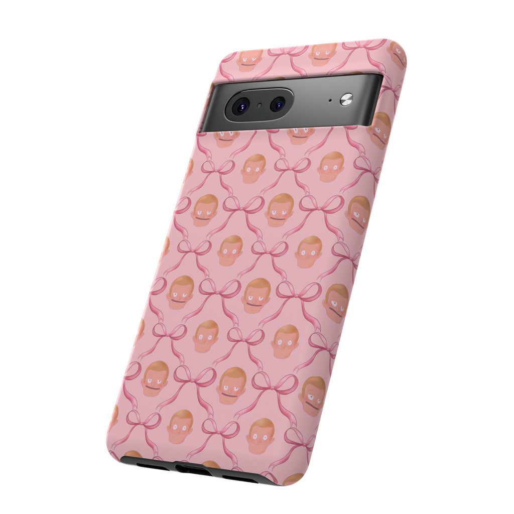 Bob's Burgers Inspired Regular Size Rudy Pink Coquette Tough Case for iPhone, Google, and Samsung