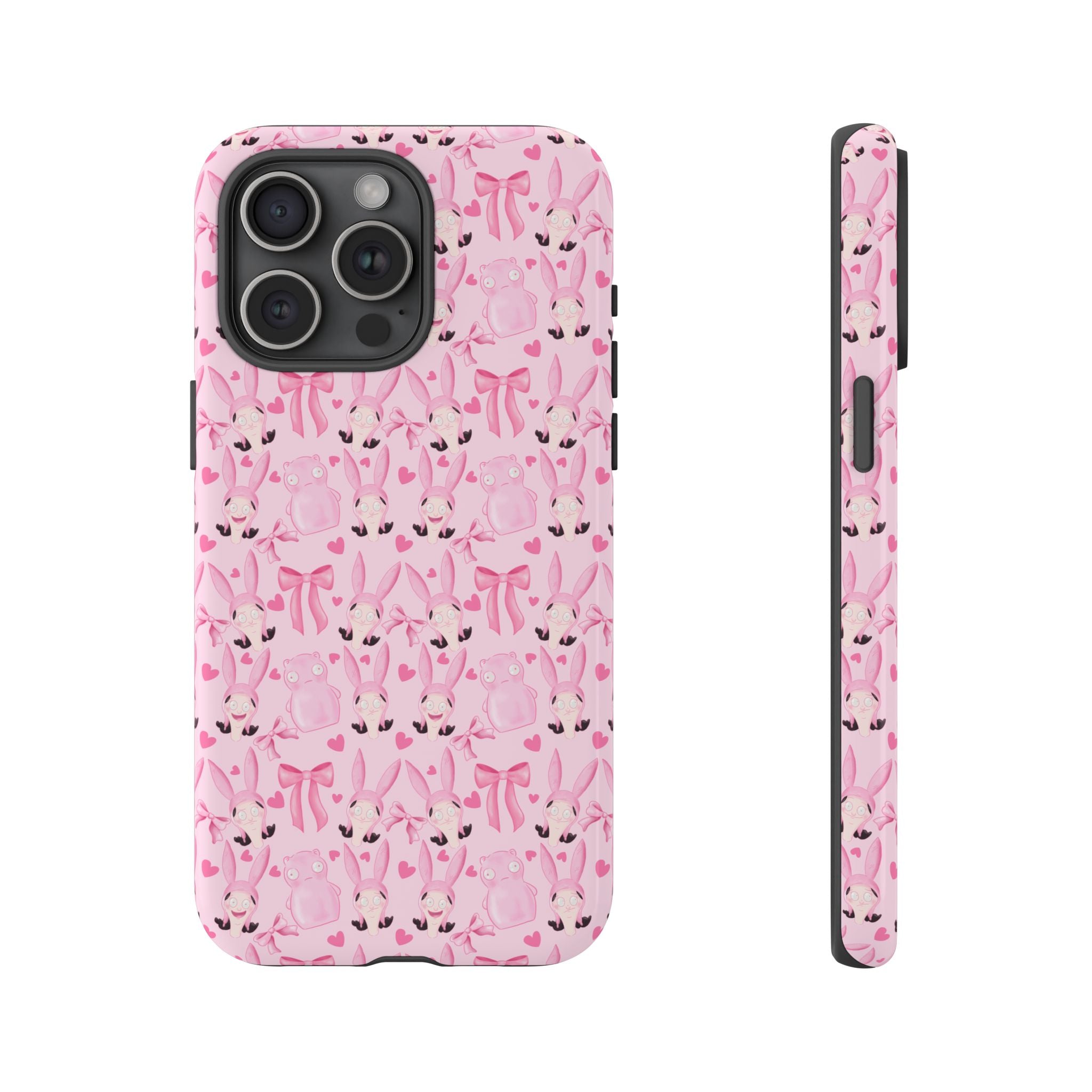 Bob's Burgers Inspired Coquette Louise Tough Case for iPhone, Google, and Samsung