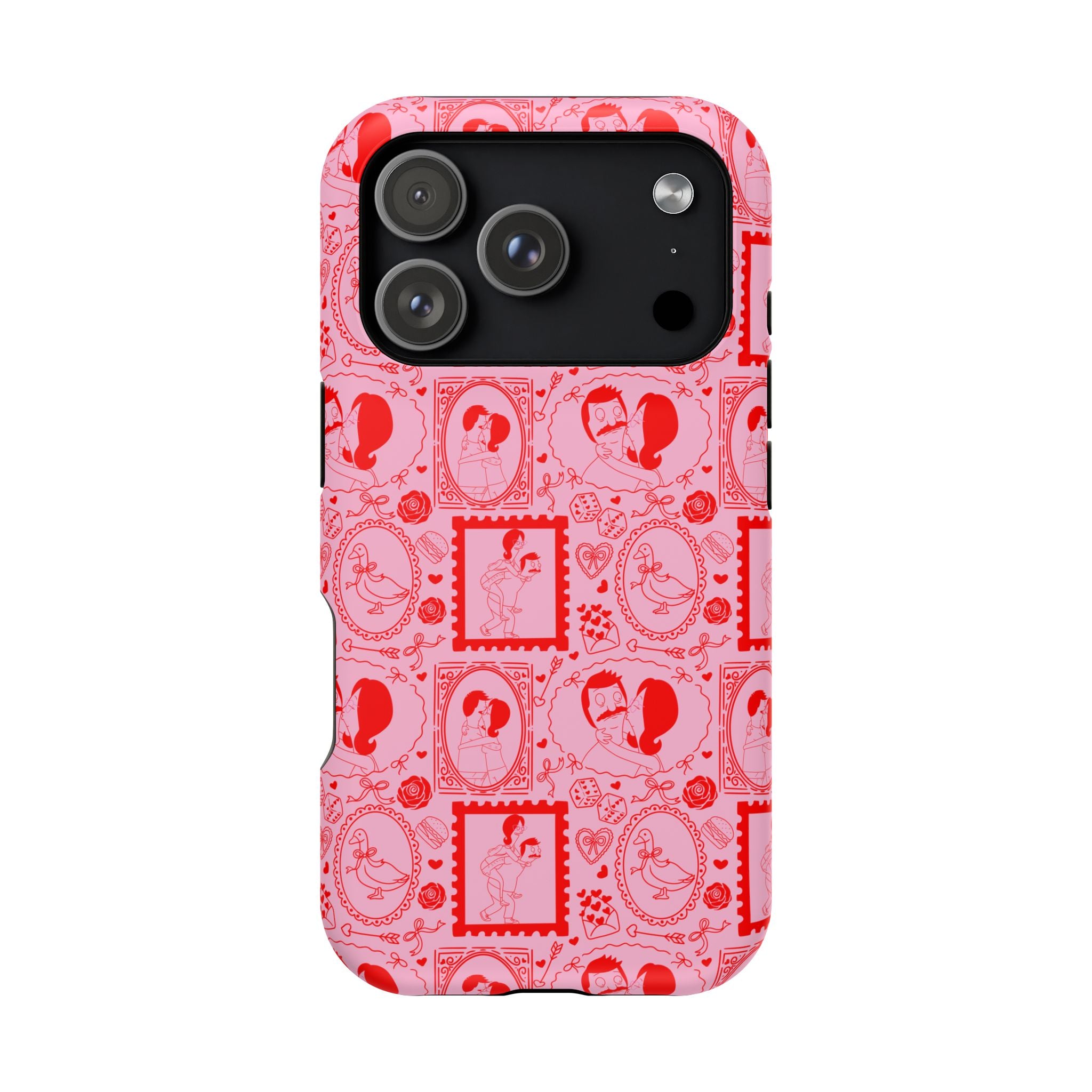 Linda & Bob Valentine's iPhone Case – Magnetic Impact-Resistant PINK