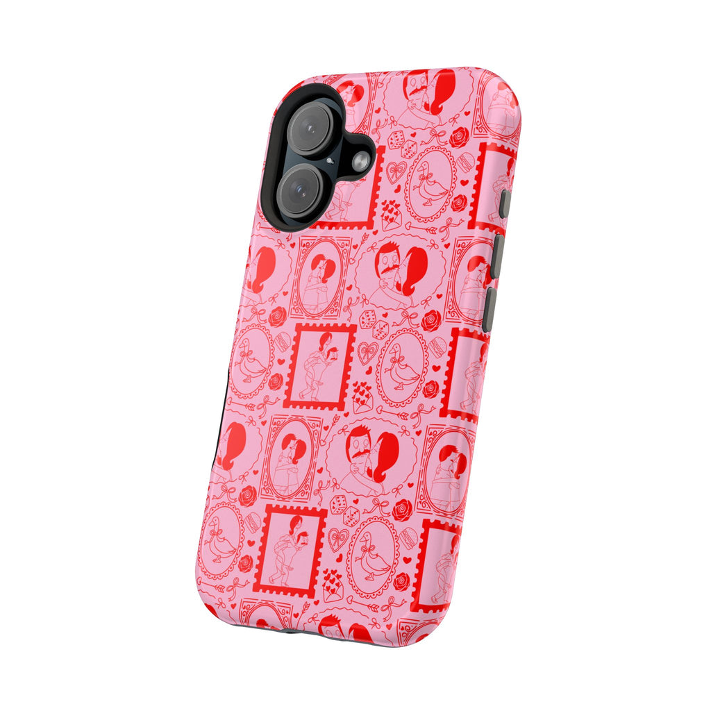 Linda & Bob Valentine's iPhone Case – Magnetic Impact-Resistant PINK