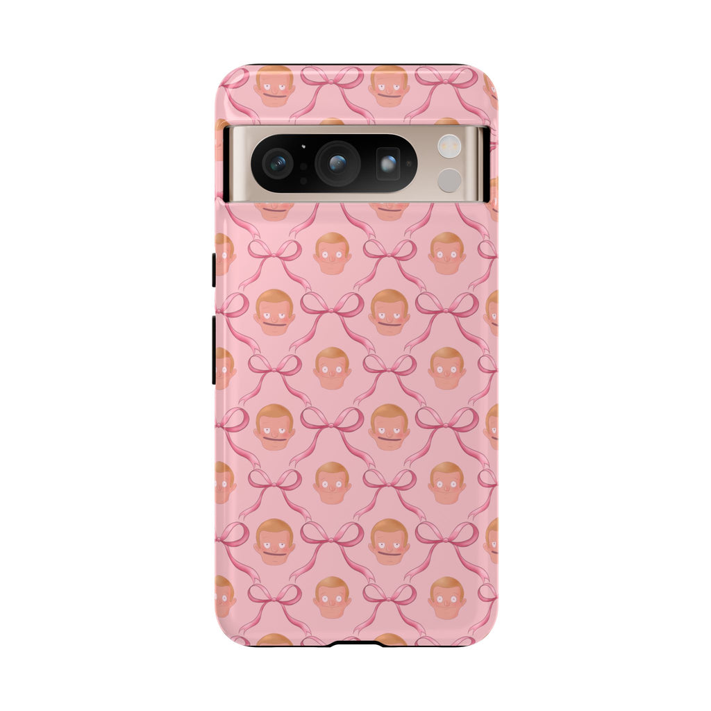 Bob's Burgers Inspired Regular Size Rudy Pink Coquette Tough Case for iPhone, Google, and Samsung