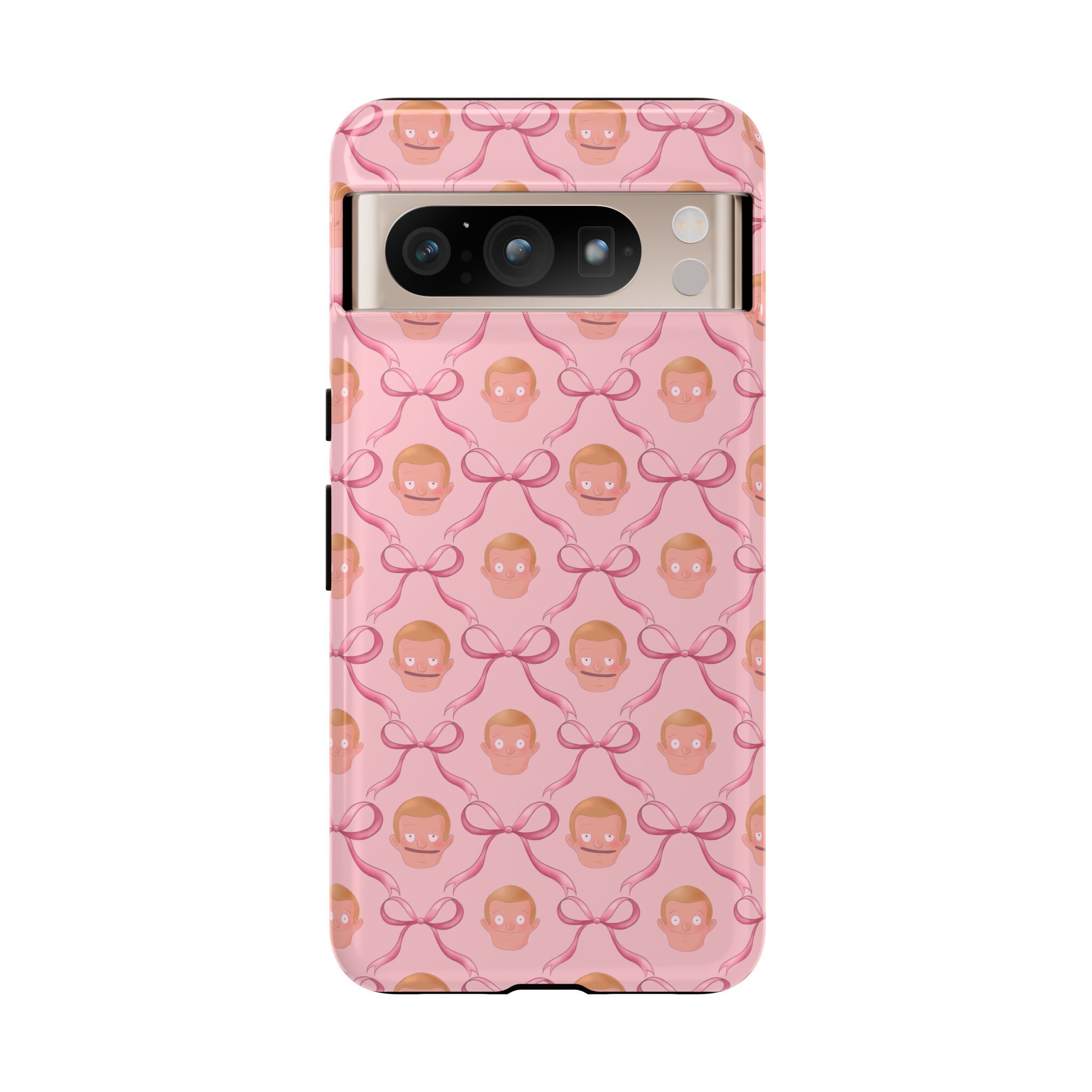 Bob's Burgers Inspired Regular Size Rudy Pink Coquette Tough Case for iPhone, Google, and Samsung