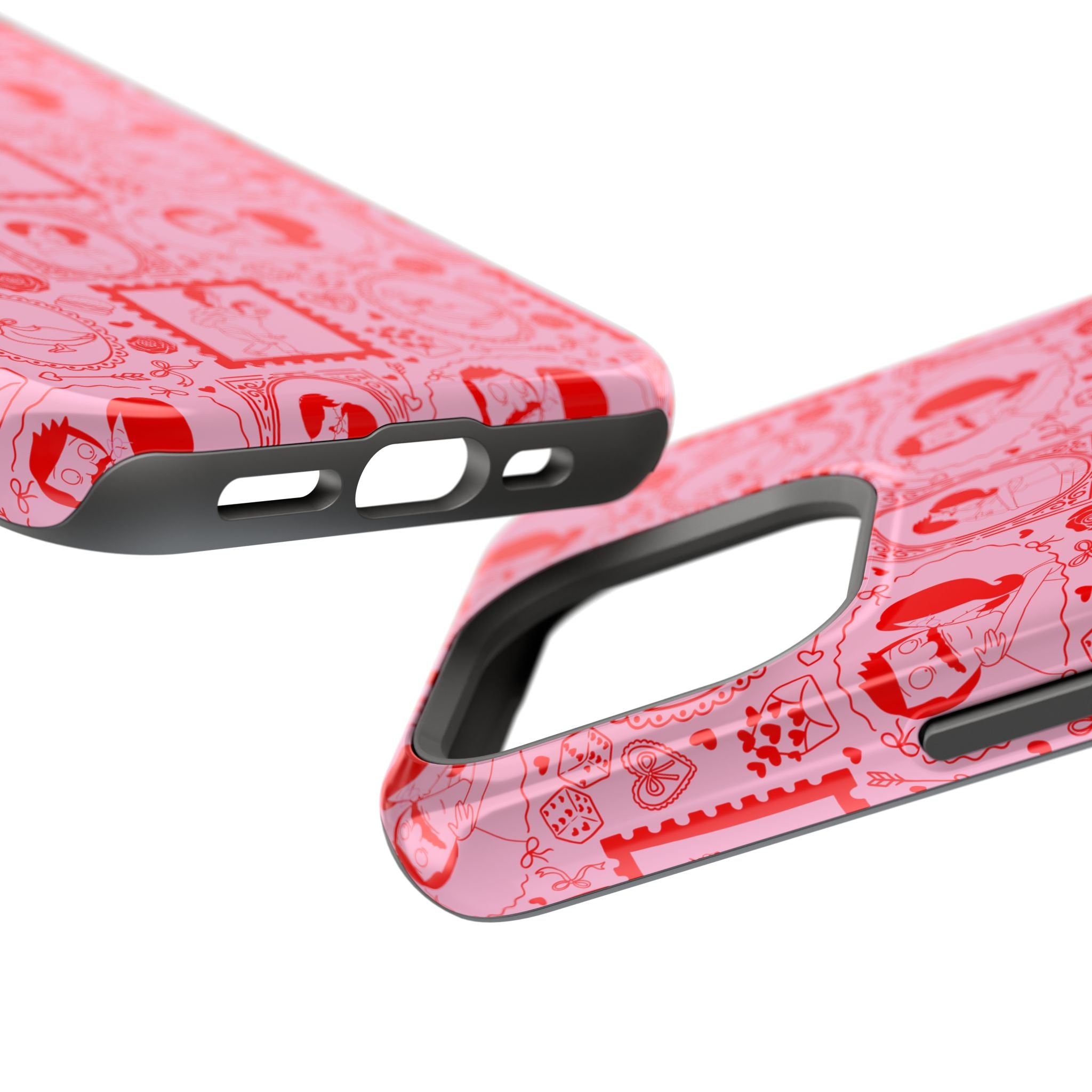 Linda & Bob Valentine's iPhone Case – Magnetic Impact-Resistant PINK