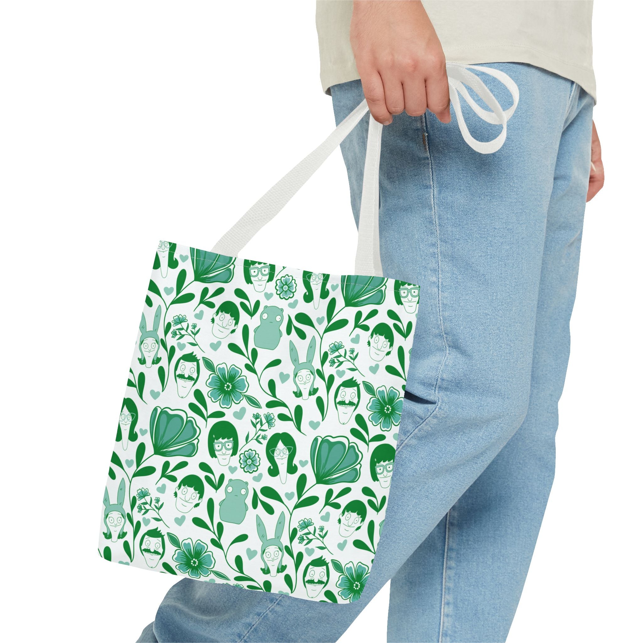 Green Belcher's Fine China Tote Bag