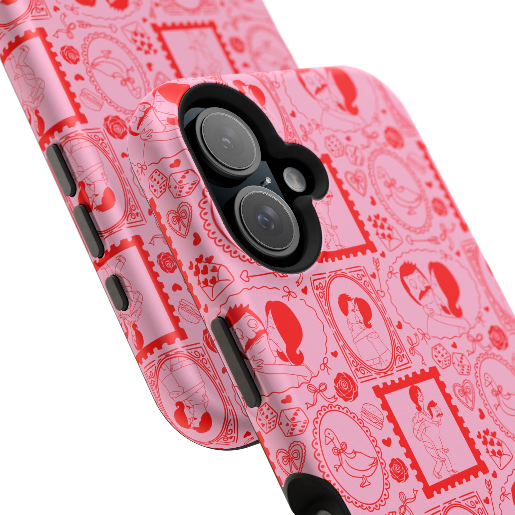 Linda & Bob Valentine's iPhone Case – Magnetic Impact-Resistant PINK