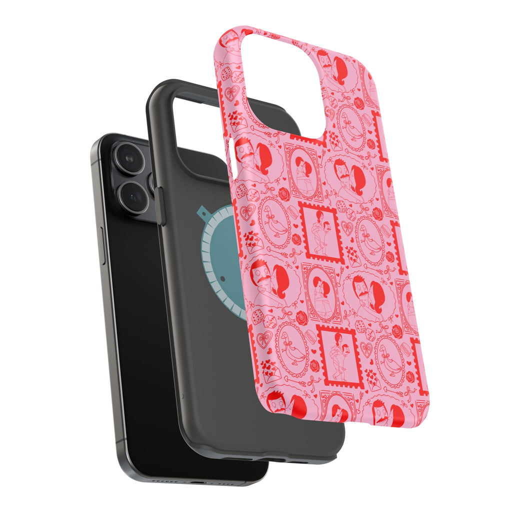 Linda & Bob Valentine's iPhone Case – Magnetic Impact-Resistant PINK