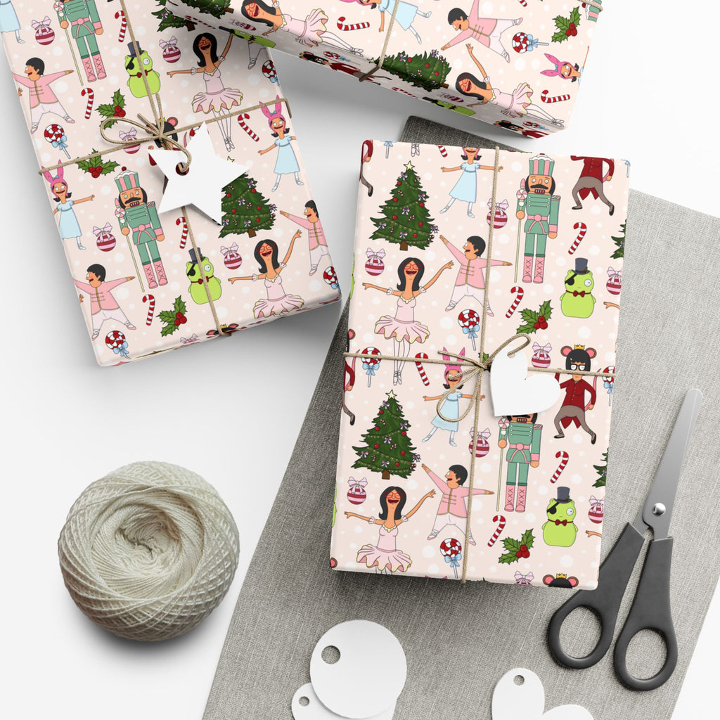 The Nutcracker Belchers Holiday Gift Wrap