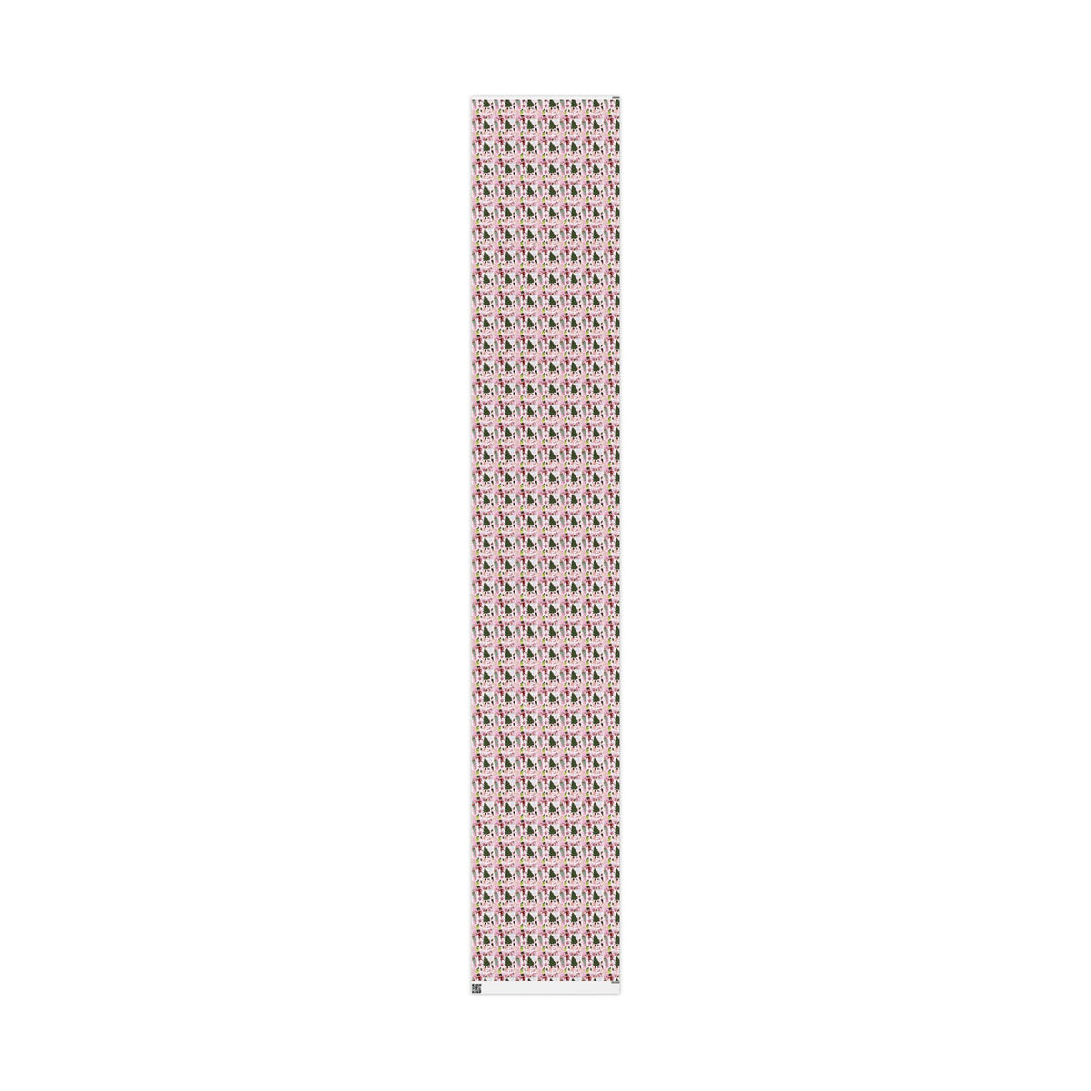 Belcher's Nutcracker Pink Plaid Gift Wrap