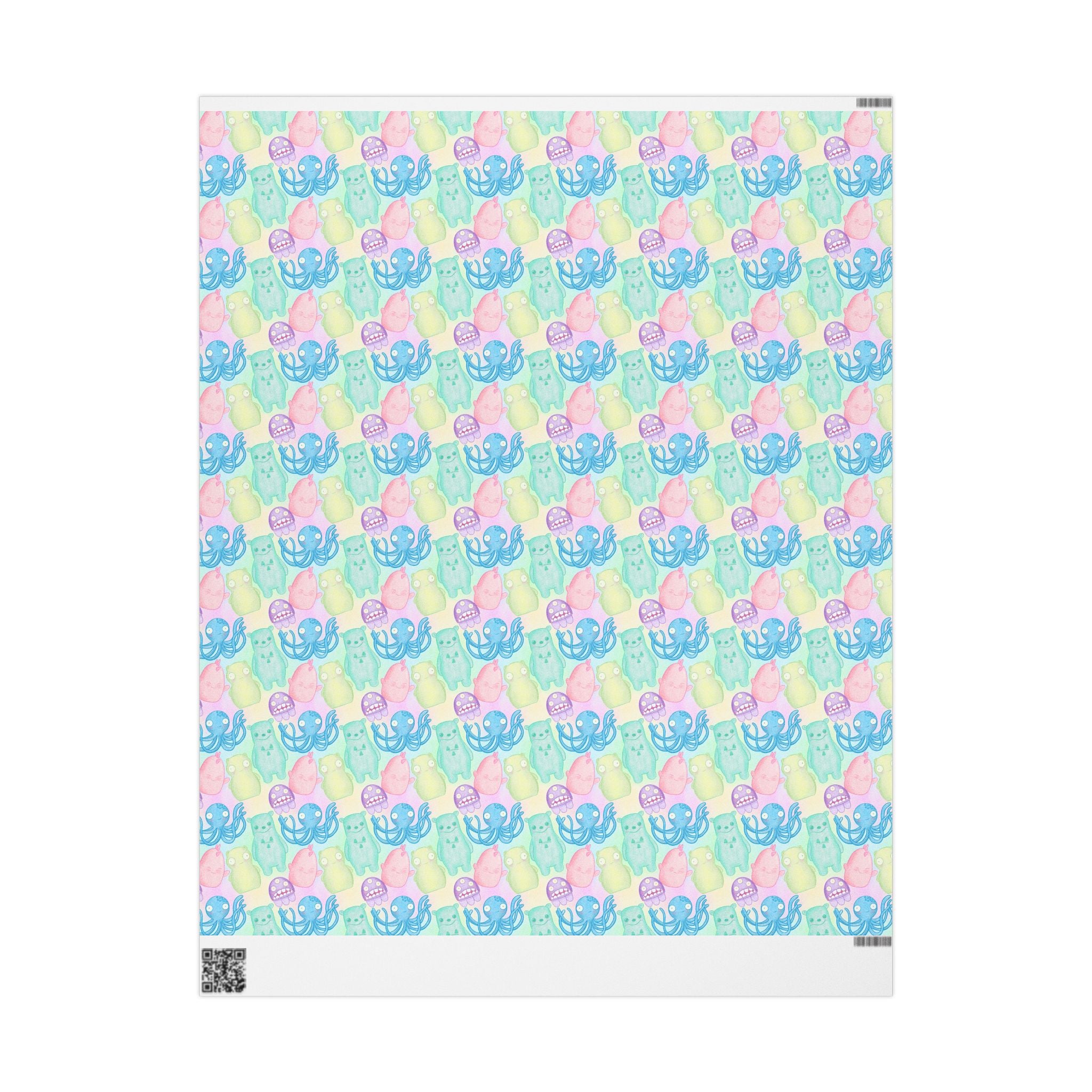 Kuchi Kopi and Friends Gift Wrap