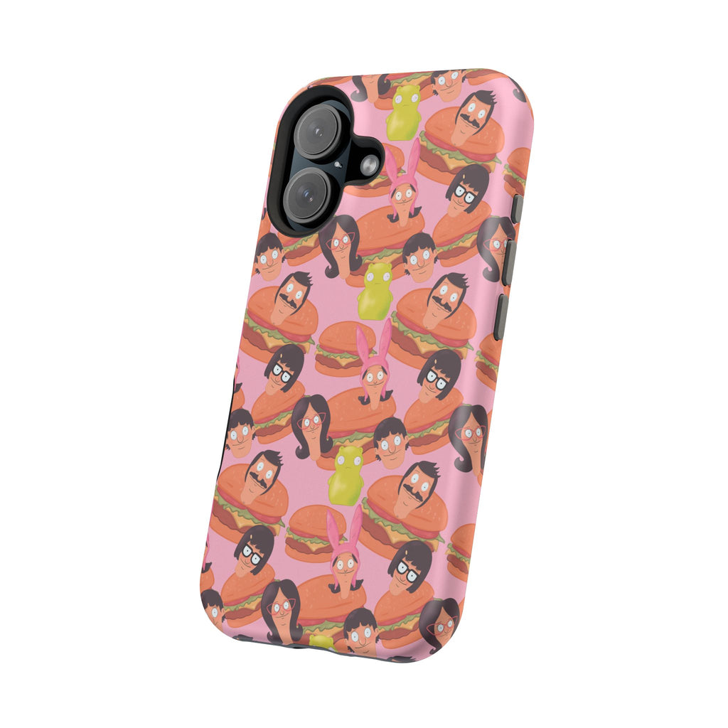 Belcher's Burger Time - Pink Magnetic Impact-Resistant iPhone Case