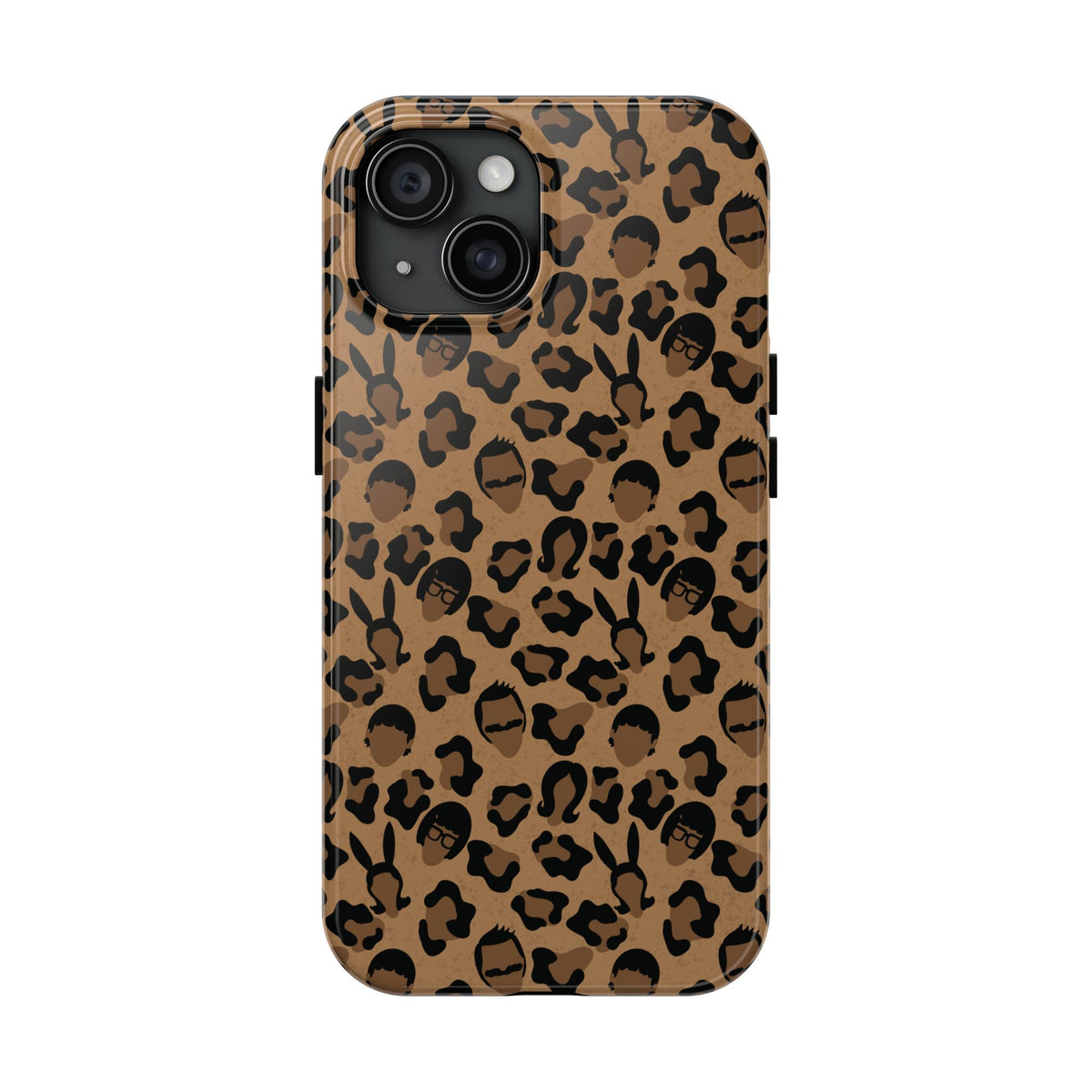 Leopard Print Belchers Phone Case (iPhone, Samsung) Not MagSafe!