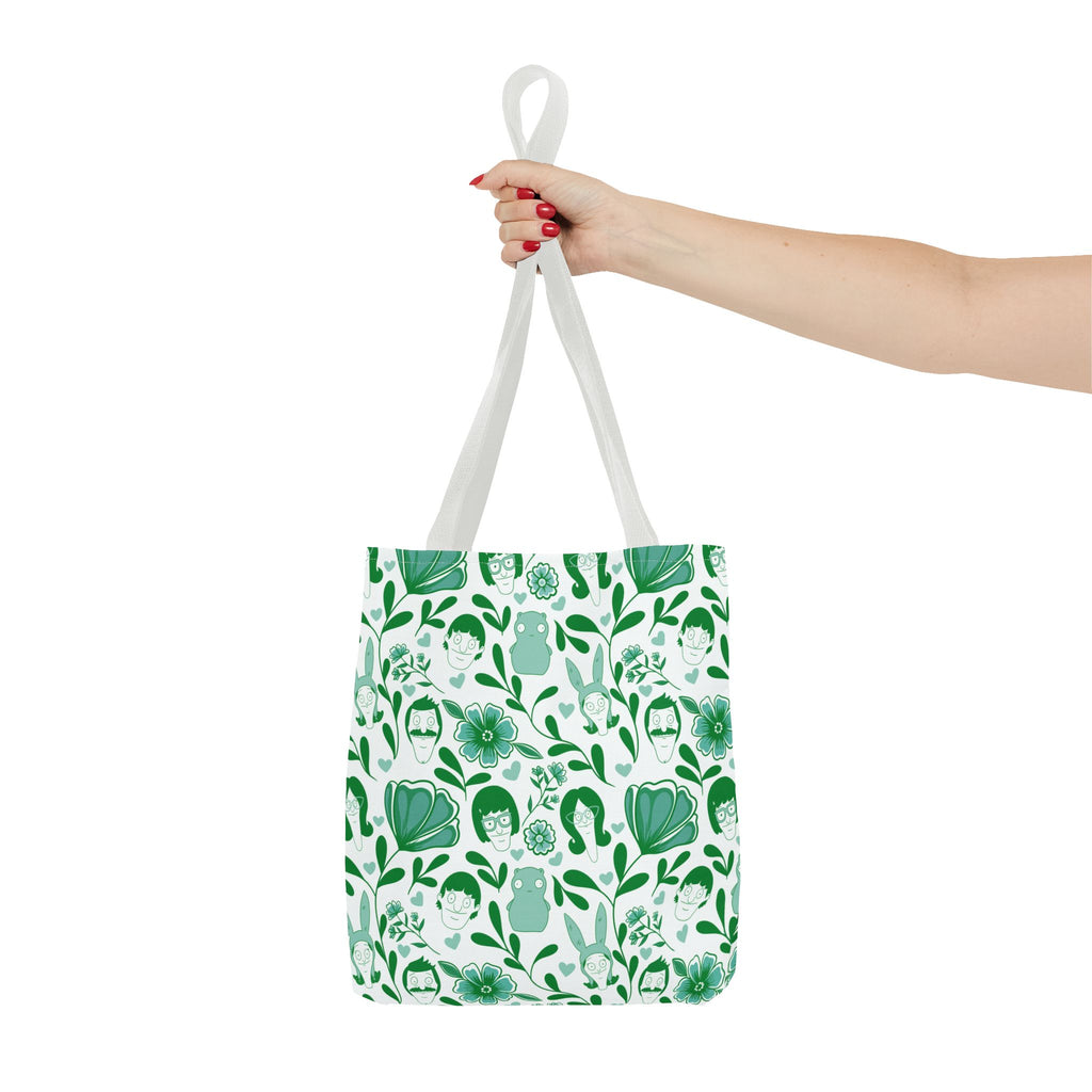 Green Belcher's Fine China Tote Bag
