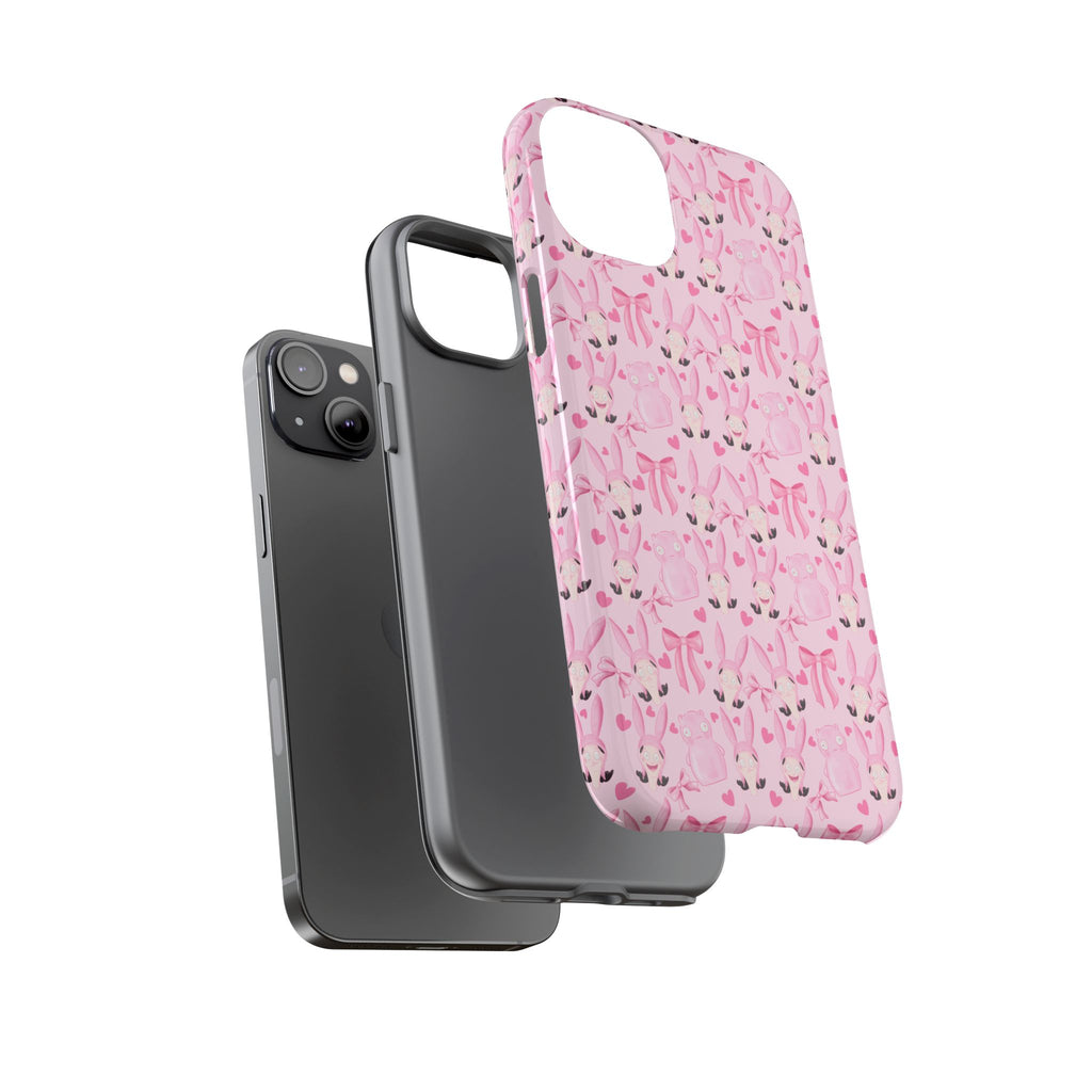Bob's Burgers Inspired Coquette Louise Tough Case for iPhone, Google, and Samsung