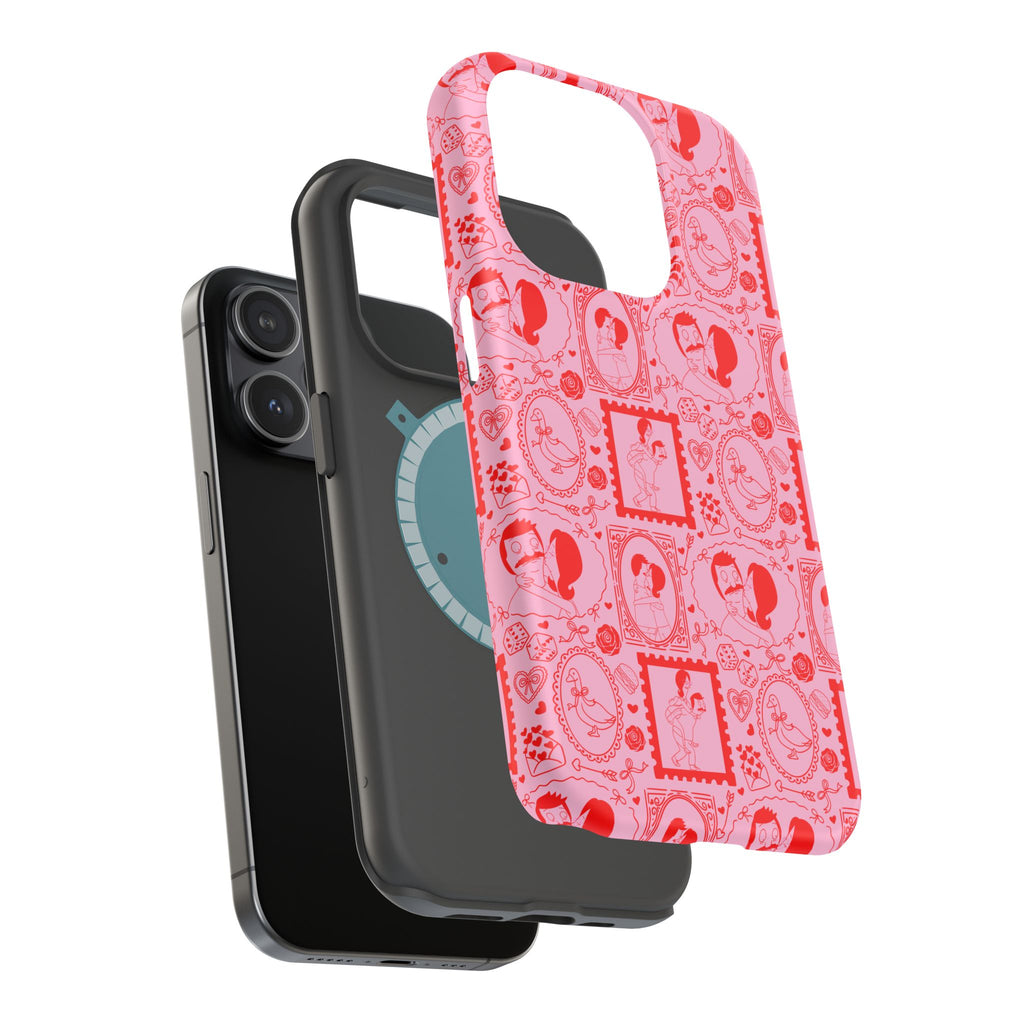 Linda & Bob Valentine's iPhone Case – Magnetic Impact-Resistant PINK