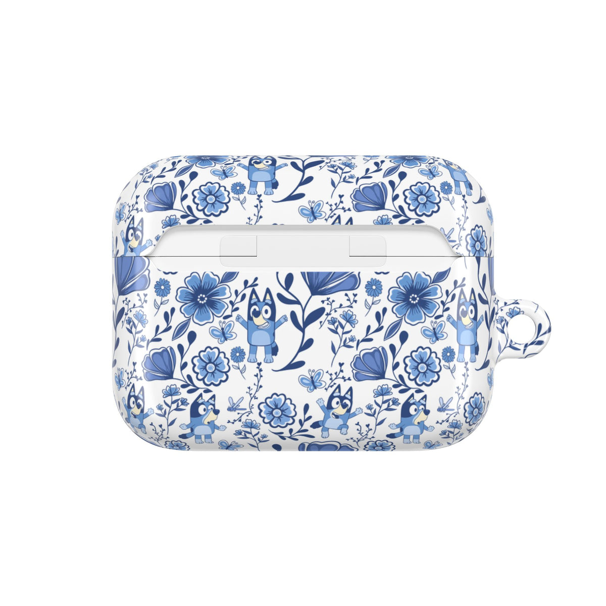 Blue Heeler Dog Charming Floral AirPod Case