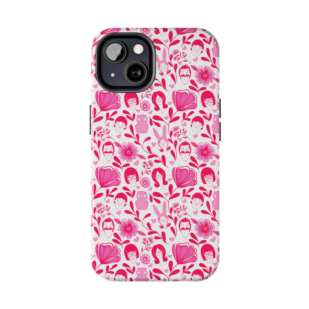 Belcher's Pink Fine China Tough Phone Case (iPhone, Samsung) Not MagSafe!