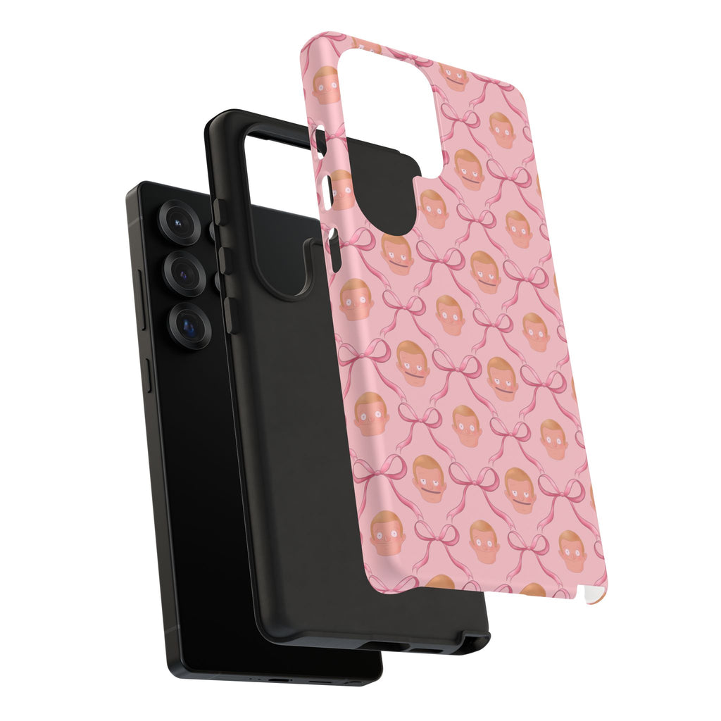 Bob's Burgers Inspired Regular Size Rudy Pink Coquette Tough Case for iPhone, Google, and Samsung