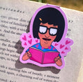 Reading Tina Magnetic Bookmark