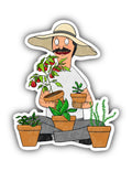 Bob's Burgers Inspired Garden Bob Sticker