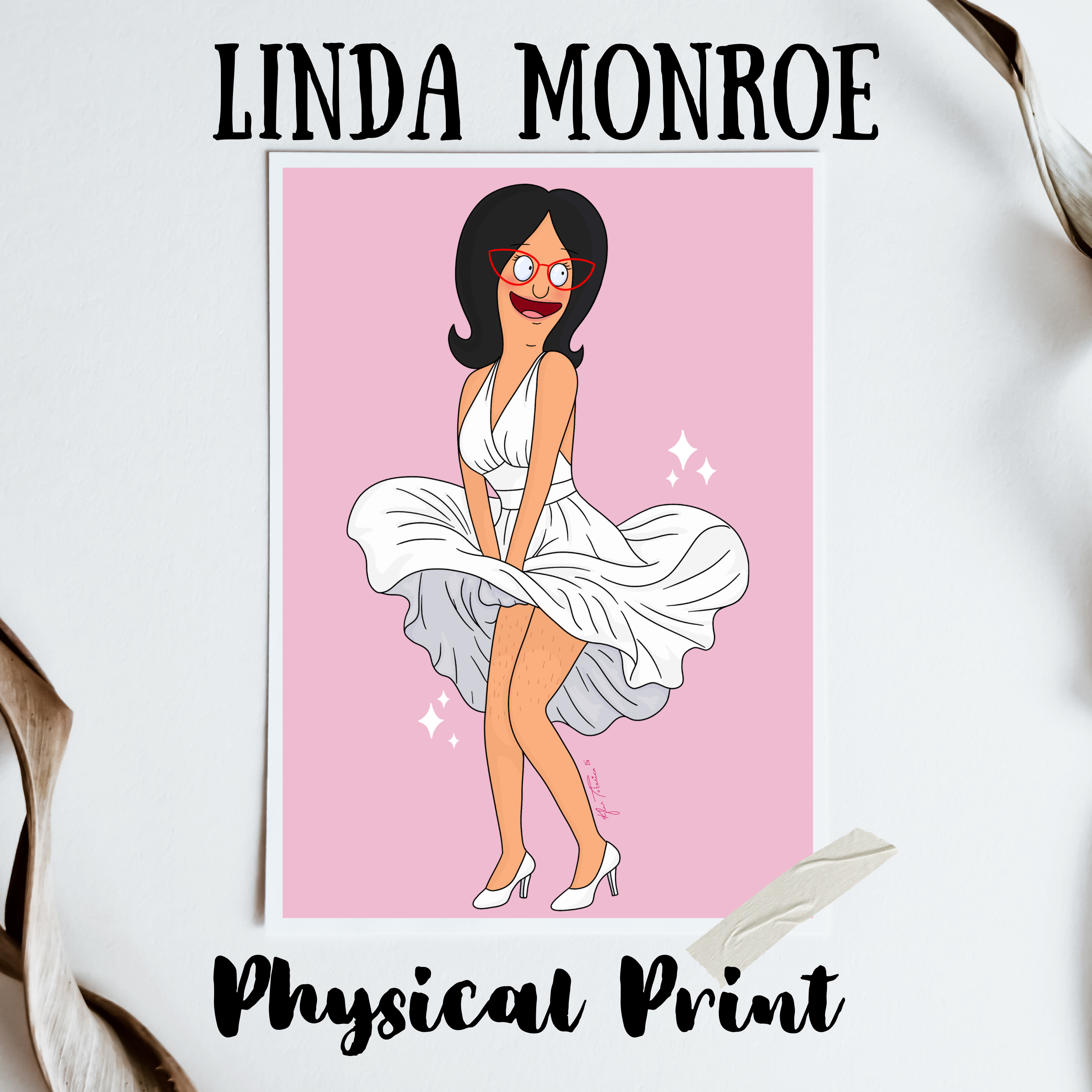 Linda Monroe Physical Print (8.5” x11”)
