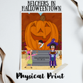 Belchers in Halloweentown Physical Print (8.5” x11”)