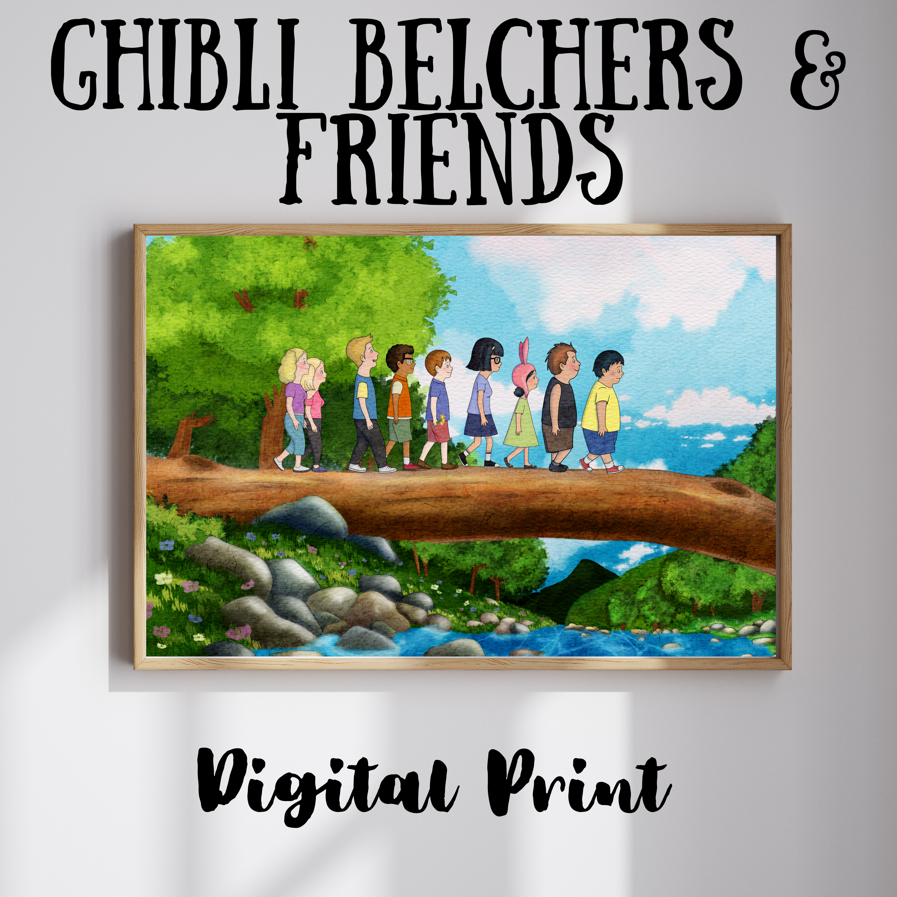 Ghibli Belchers & Friends Digital Download
