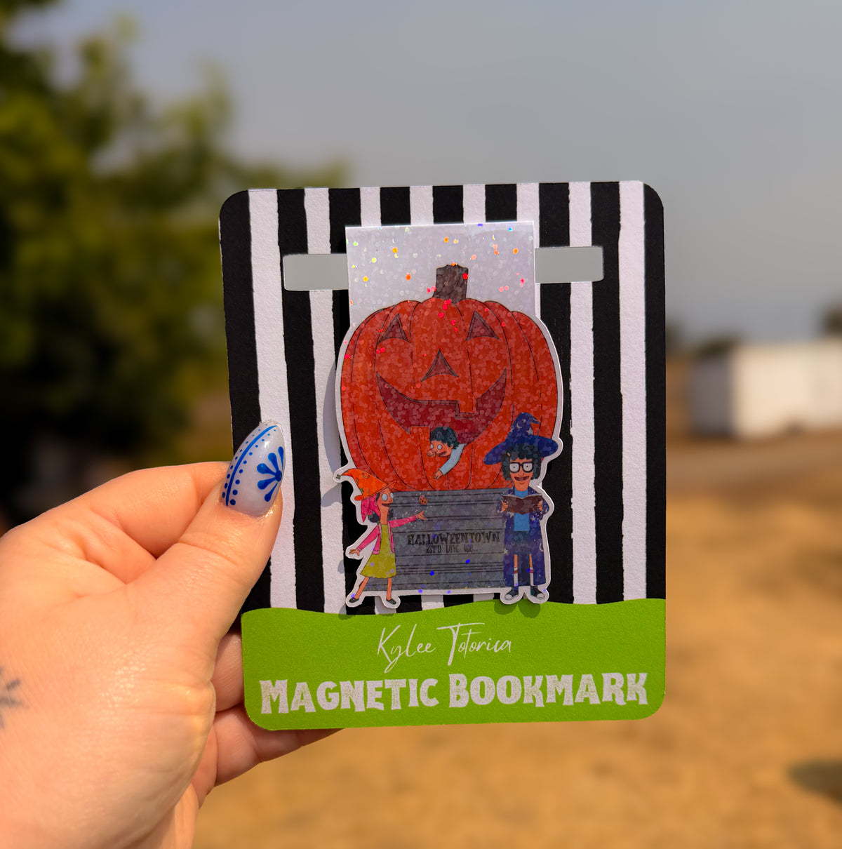 Belchers in Halloweentown Magnetic Bookmark