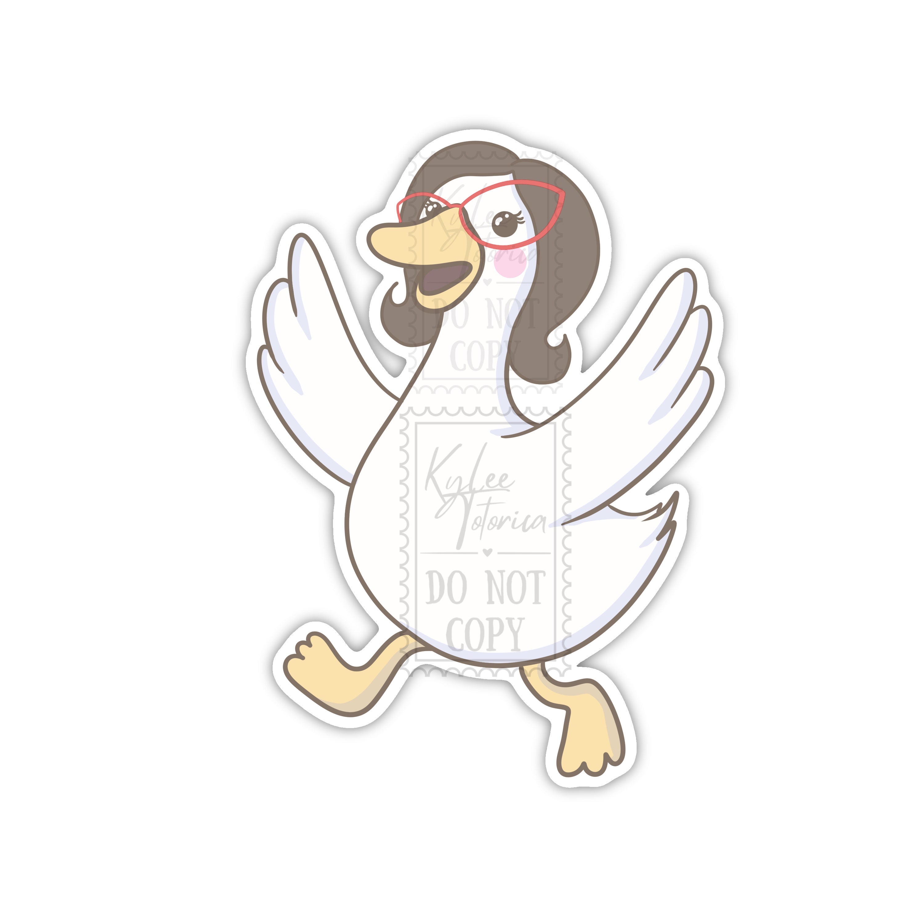Silly Goose Belcher's Stickers