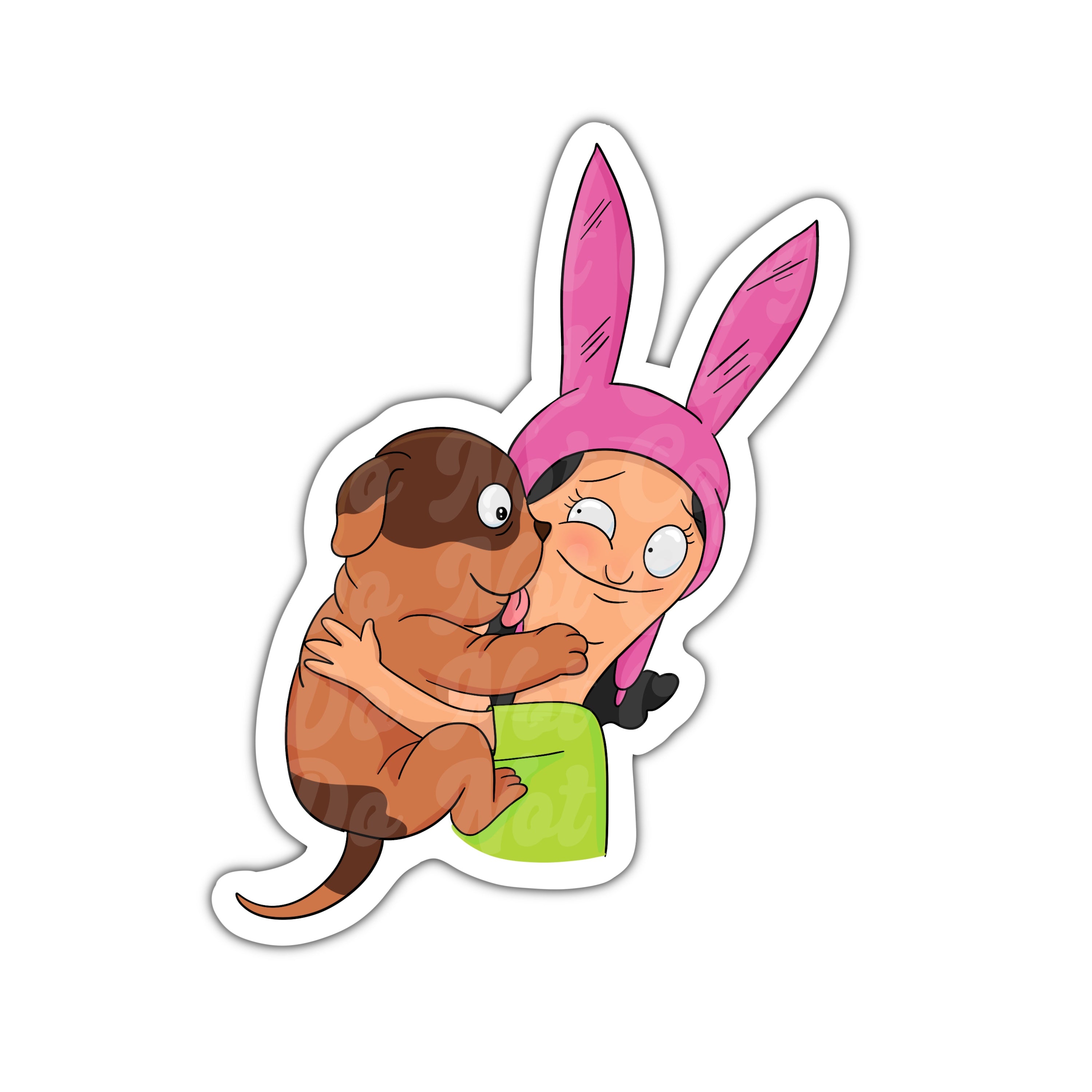 Bob's Burgers Inspired Louise Sticker