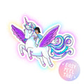 Colorful Tina Sticker