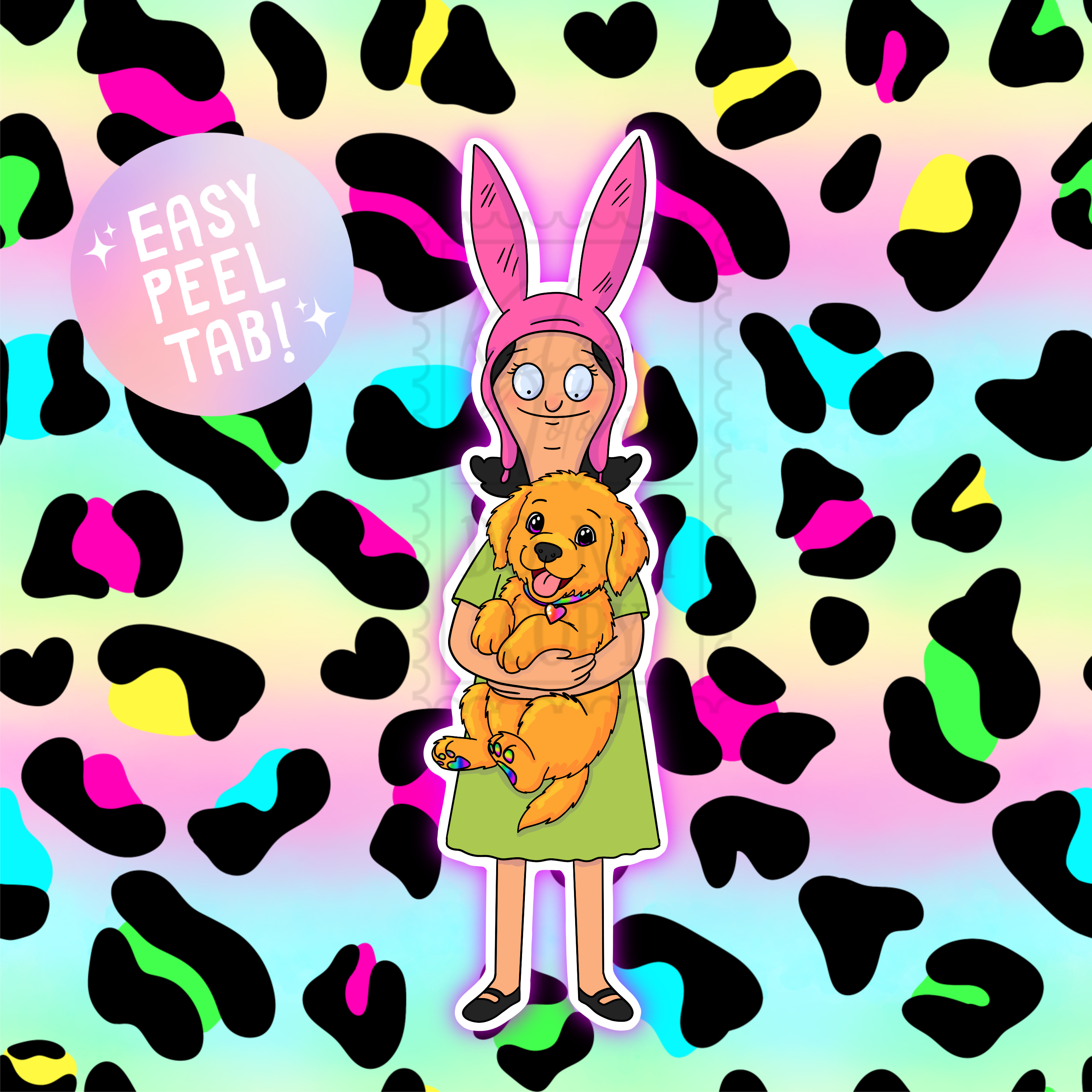 90's Nostalgia Louise Sticker V.1