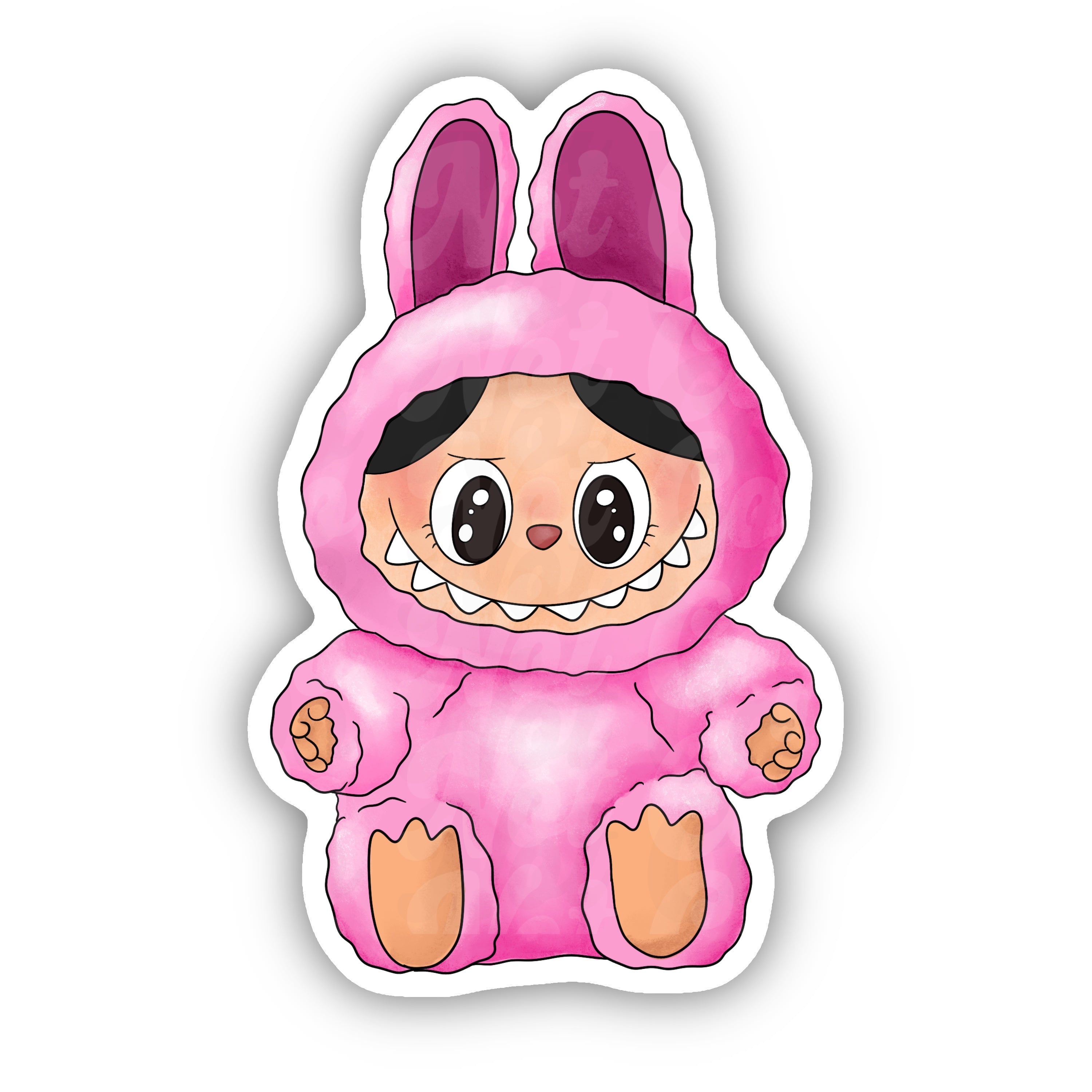 Bob's Burgers Louise Lil Monster Inspired Sticker
